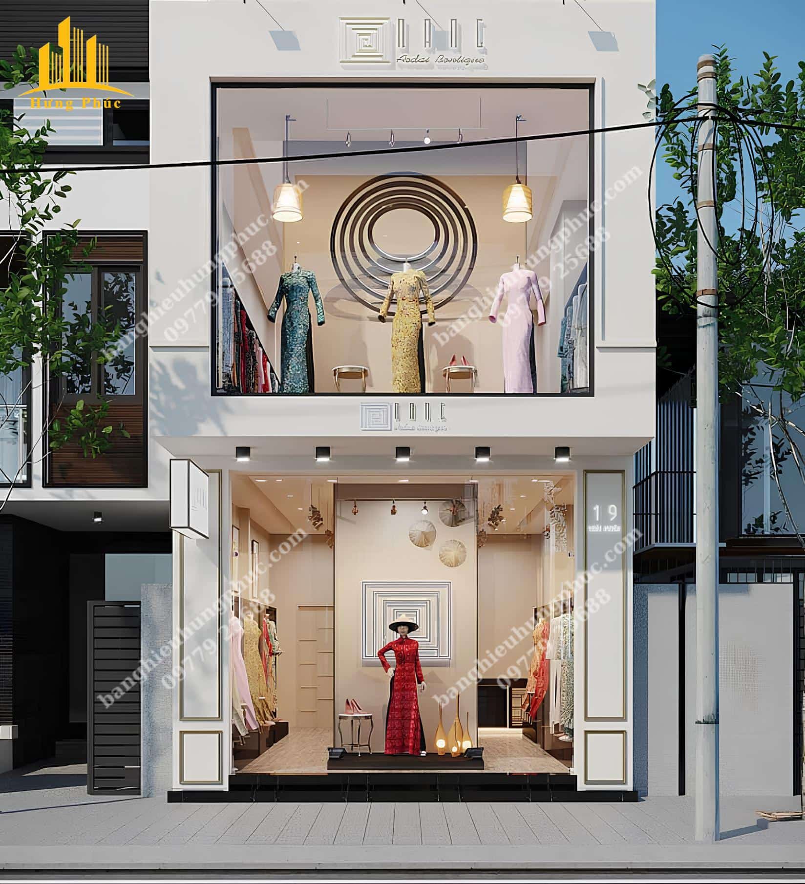 Biển quảng cáo áo dài Biển quảng cáo áo dài