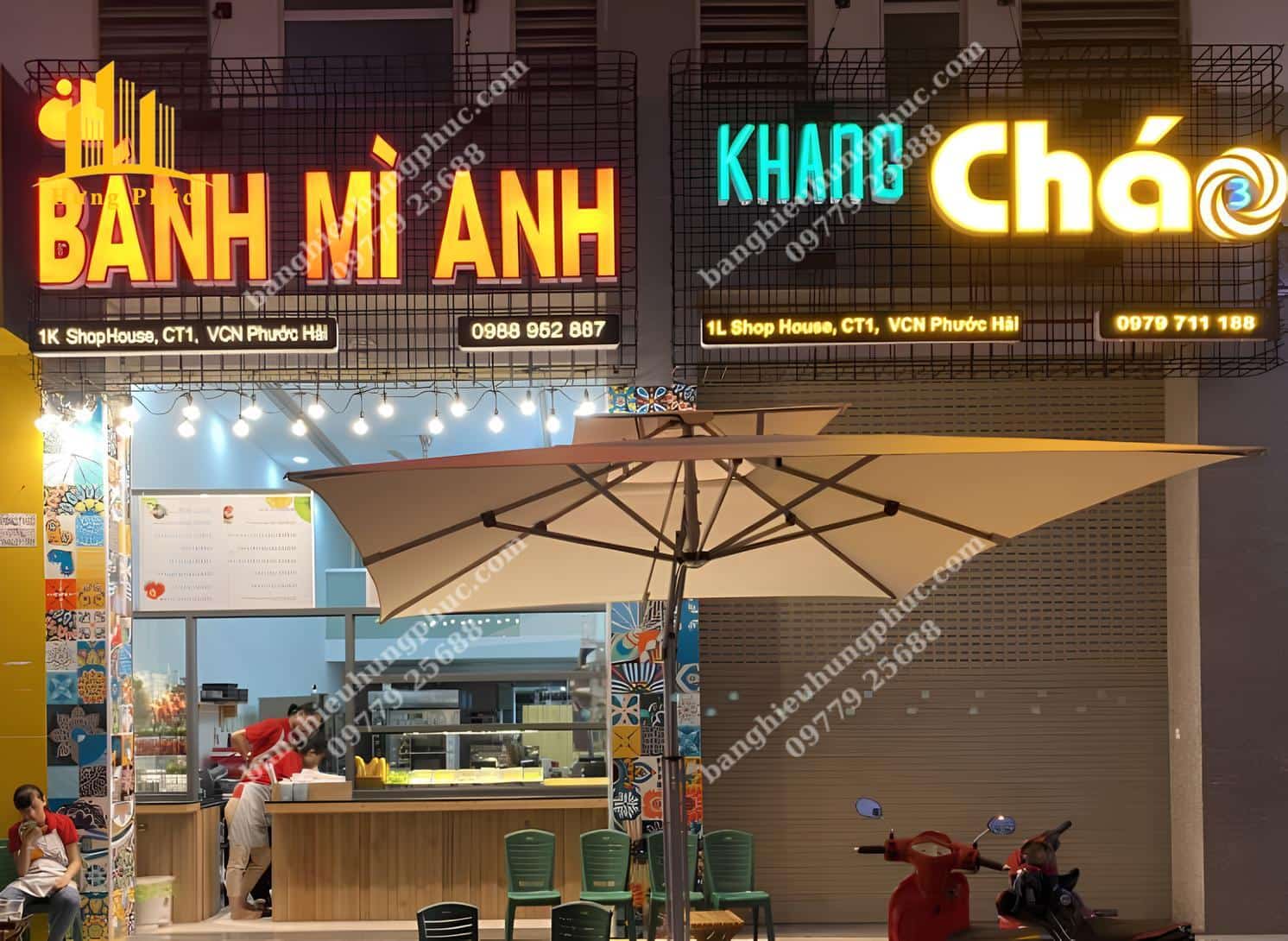 Biển quảng cáo bánh mì