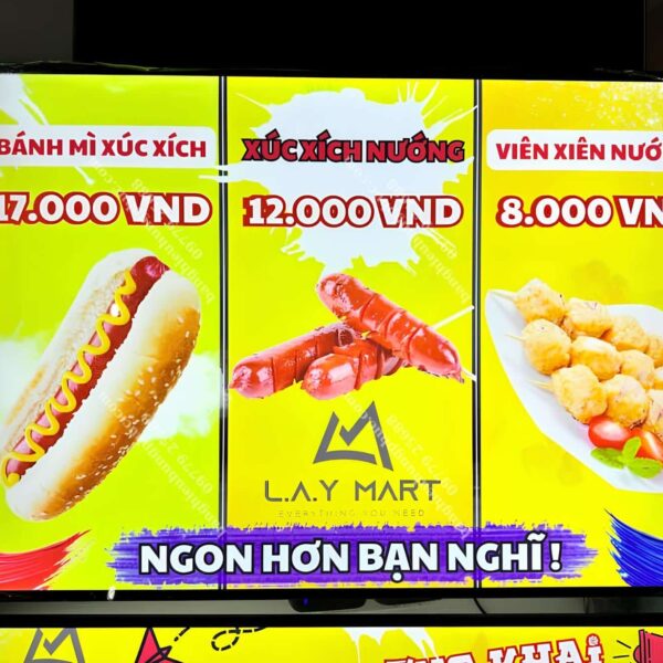 biển quảng cáo bánh mì pate