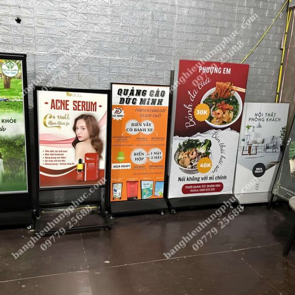 biển quảng cáo bánh sinh nhật