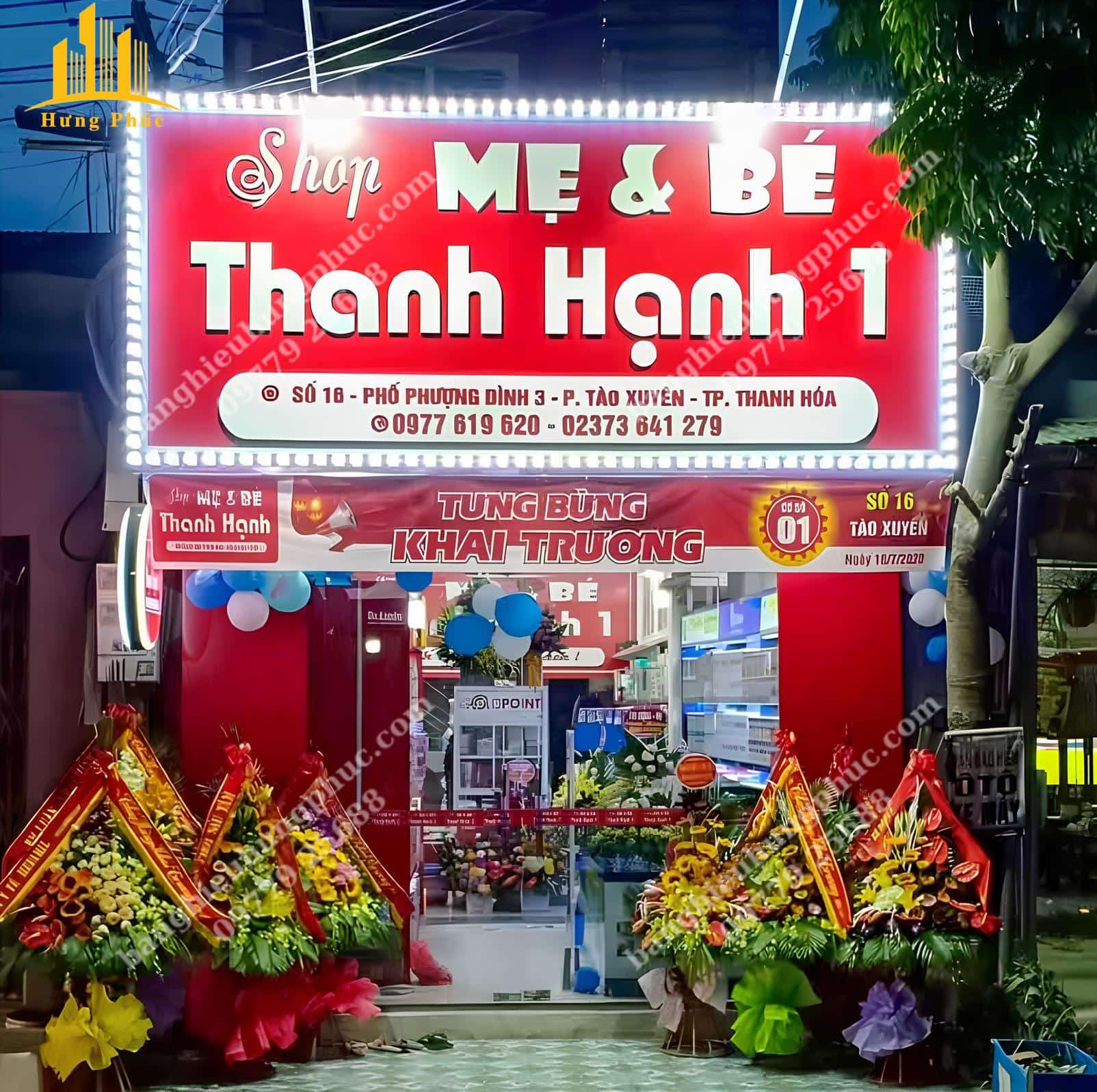 các mẫu biển quảng cáo bỉm sữa