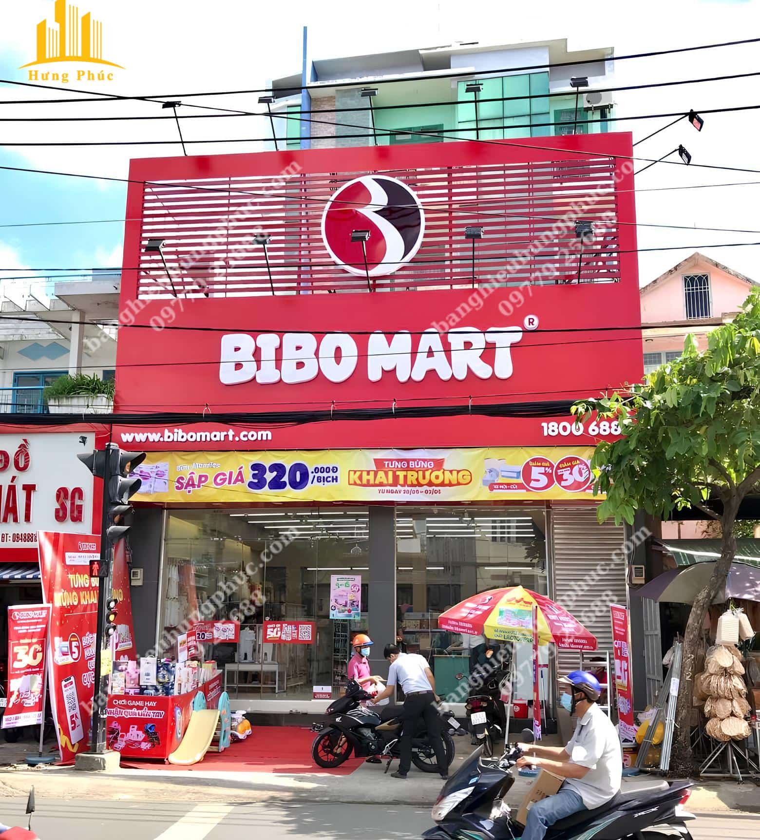 biển quảng cáo bỉm sữa đẹp