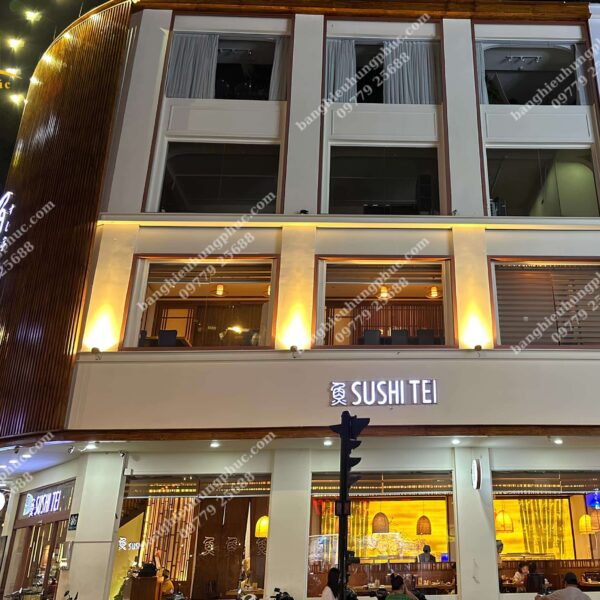 bảng hiệu hải sản