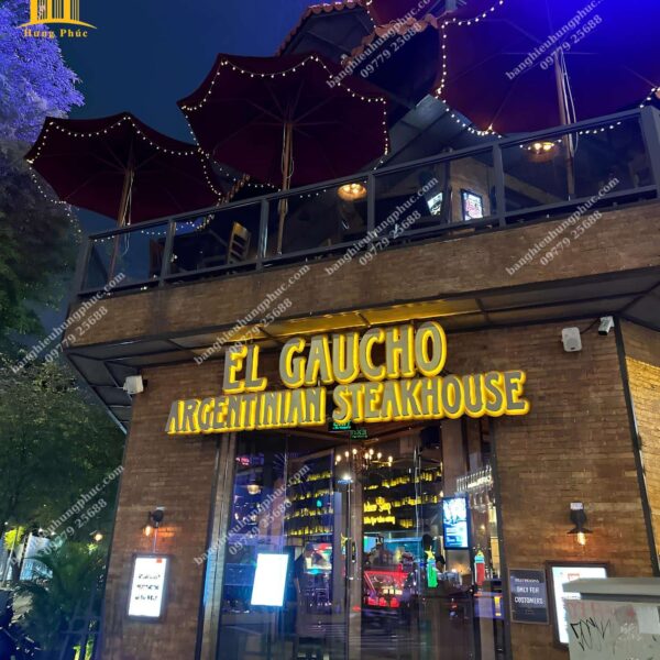 bảng hiệu hải sản