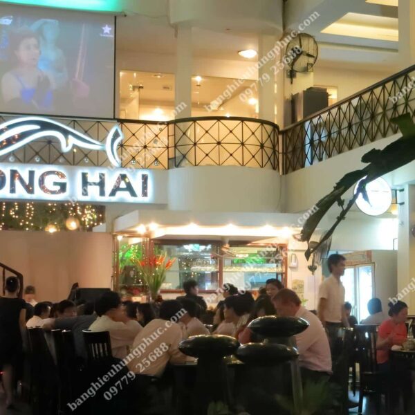 biển quảng cáo hải sản khô