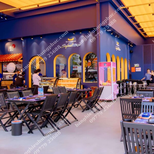 biển quảng cáo hải sản khô