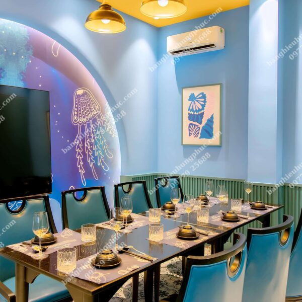 biển quảng cáo hải sản khô