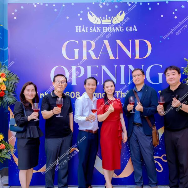 biển quảng cáo hải sản khô