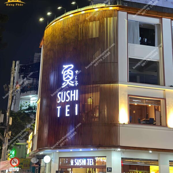 bảng hiệu hải sản