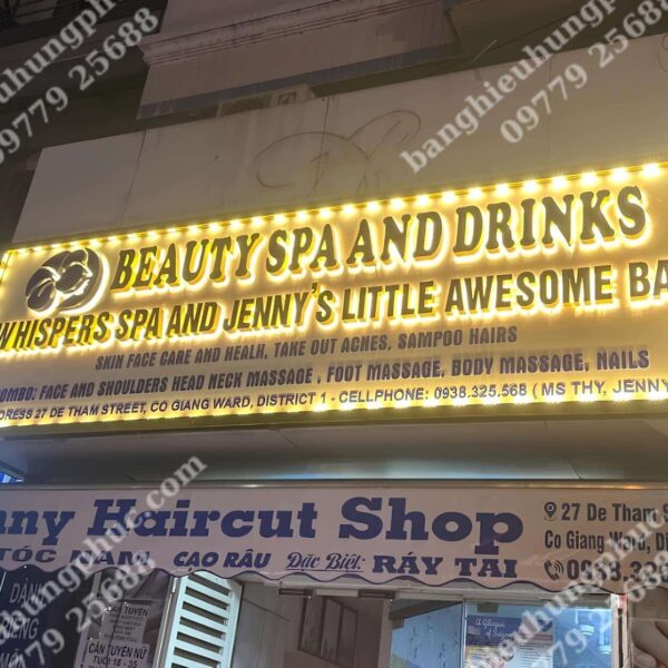 biển quảng cáo hoa quả sạch