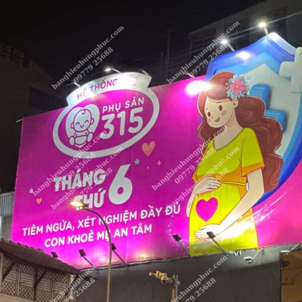 biển quảng cáo in bạt