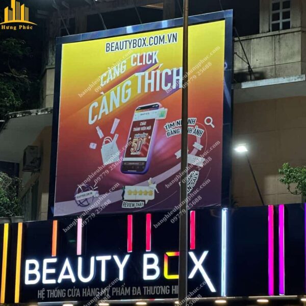 biển quảng cáo in bạt