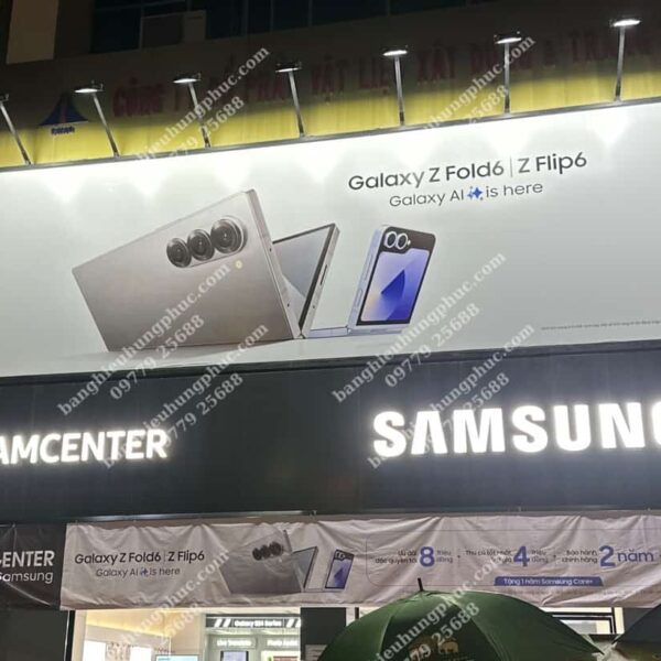 biển quảng cáo in bạt