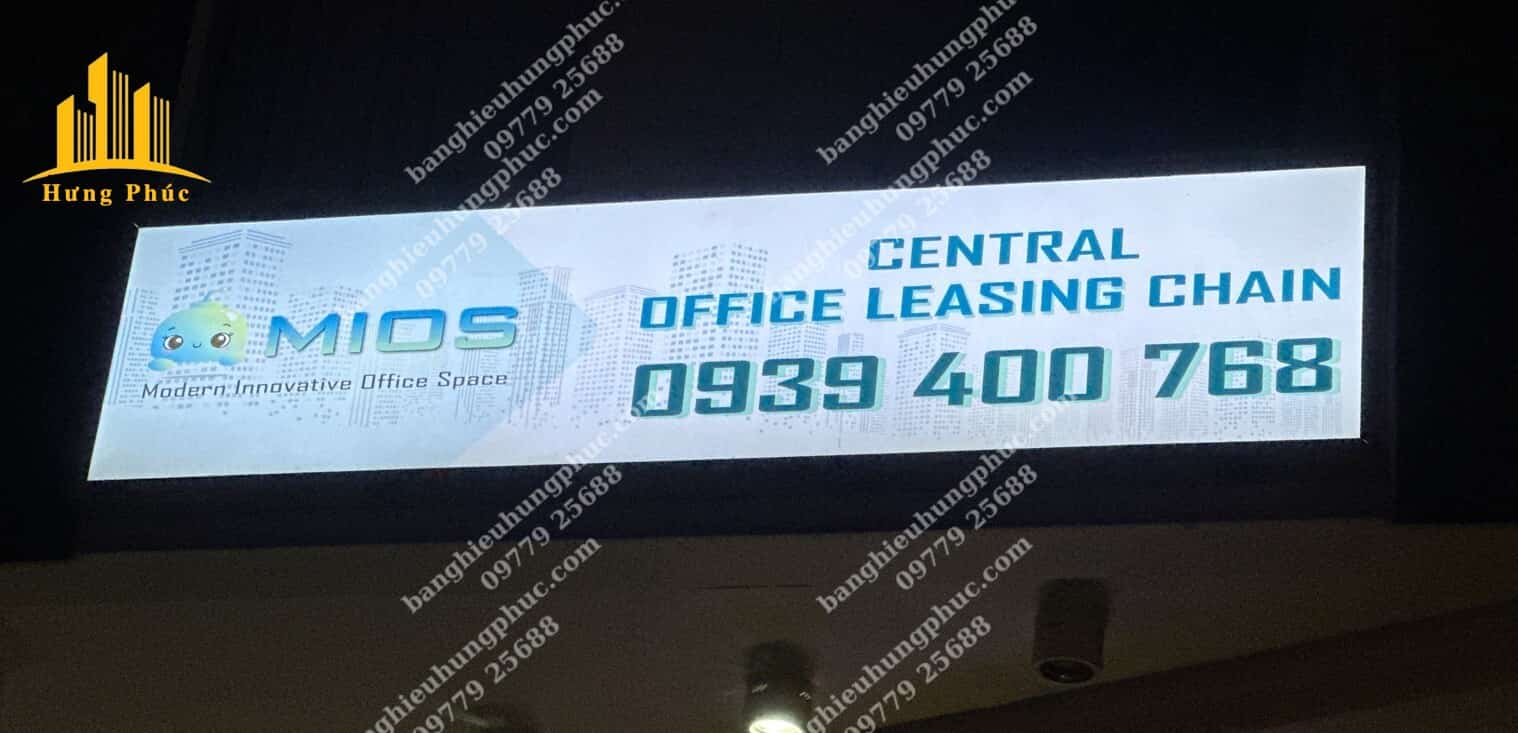 Biển quảng cáo in bạt 