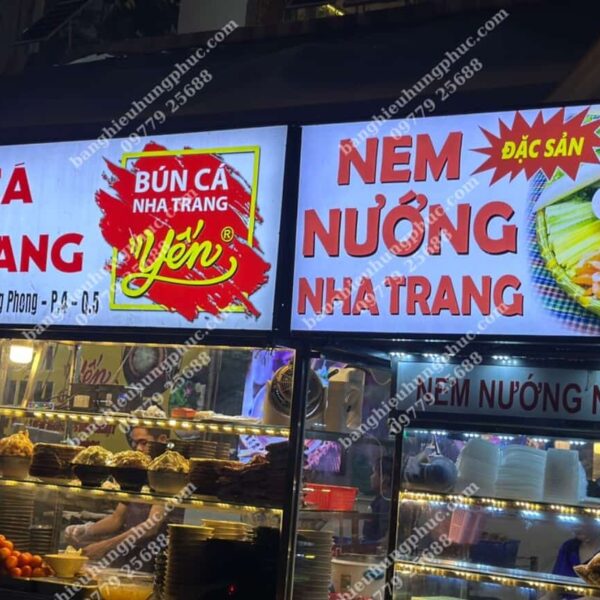 biển quảng cáo in bạt