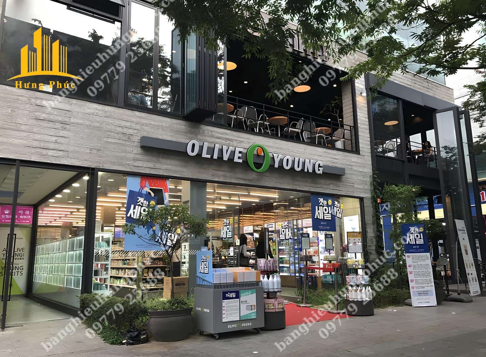 Biển hiệu shop mỹ phẩm Biển hiệu shop mỹ phẩm
