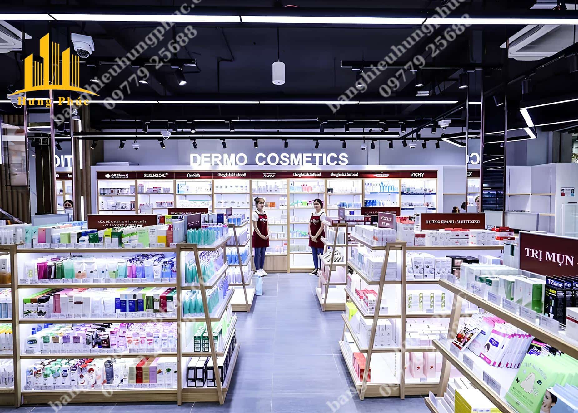 Biển hiệu shop mỹ phẩm Biển hiệu shop mỹ phẩm