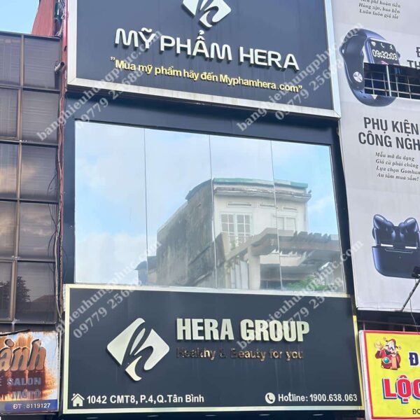 Biển quảng cáo shop mỹ phẩm