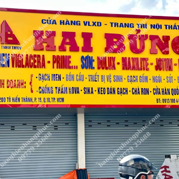 biển quảng cáo nội thất