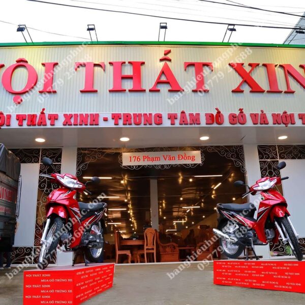 biển quảng cáo nội thất