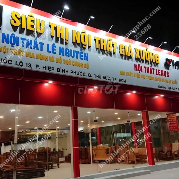 biển quảng cáo nội thất