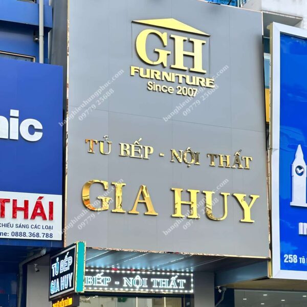 biển quảng cáo nội thất