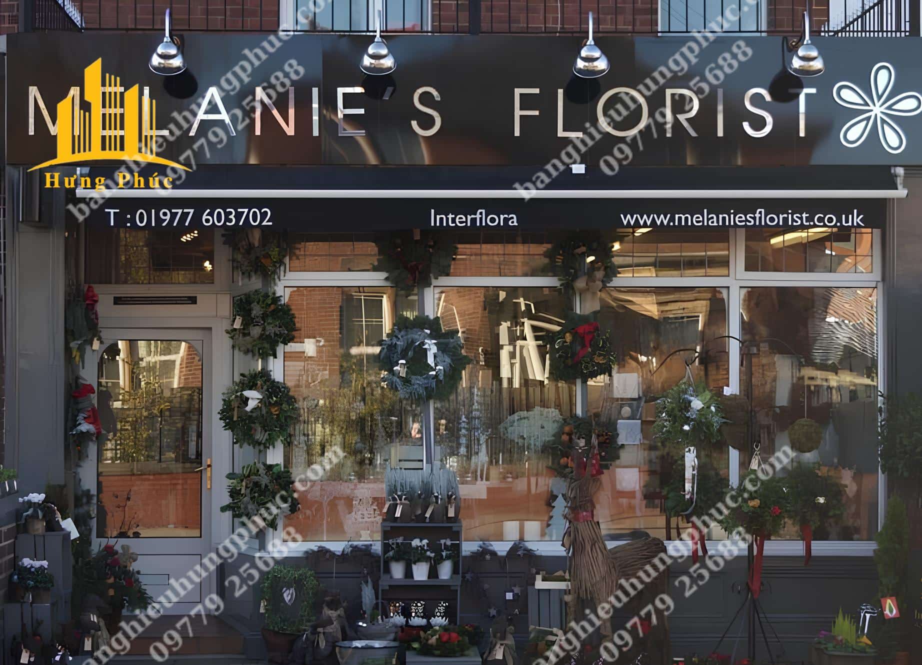 Biển quảng cáo shop hoa Biển quảng cáo shop hoa