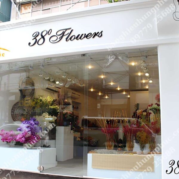 biển quảng cáo hoa tươi