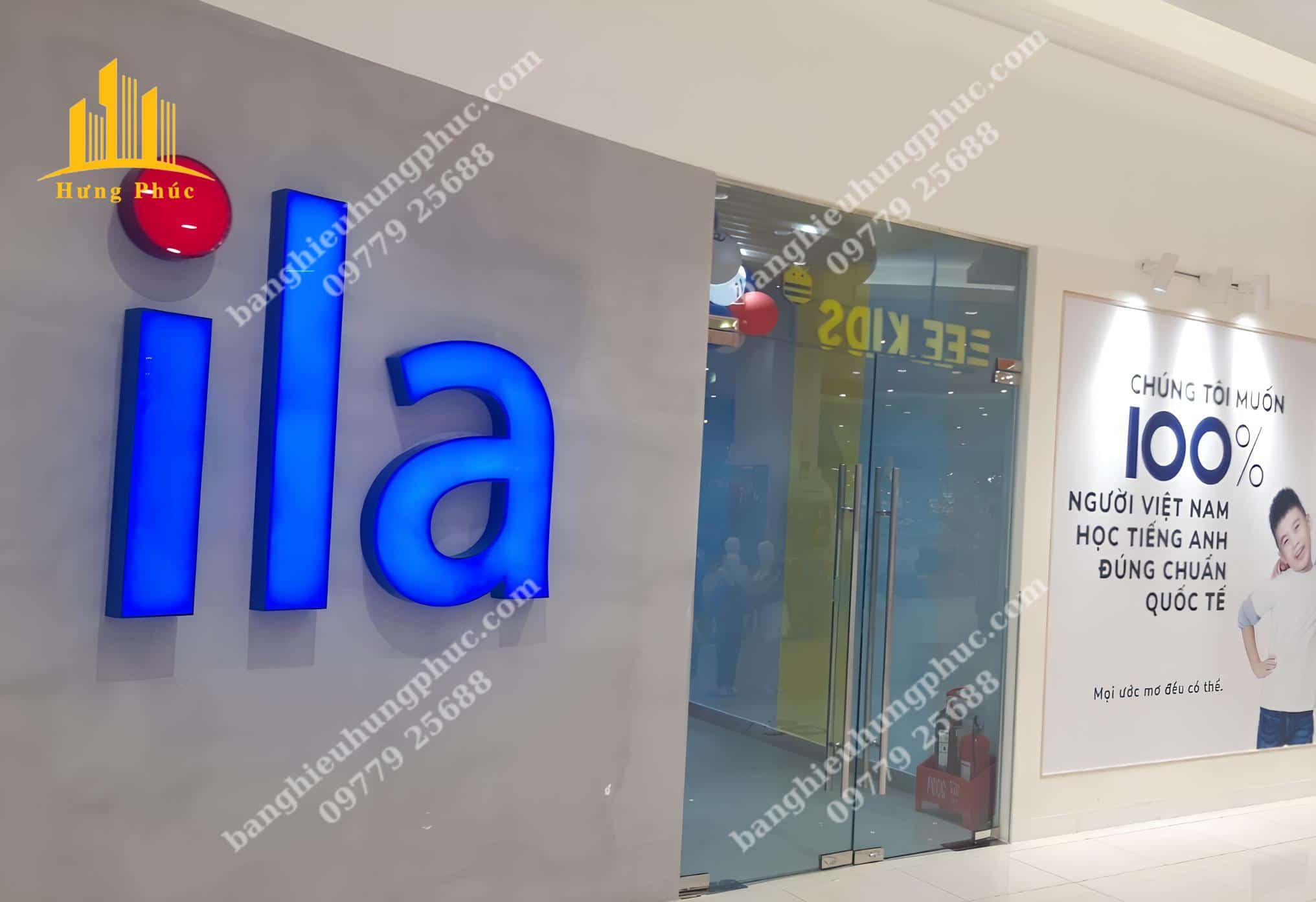 Biển quảng cáo trung tâm ngoại ngữ 