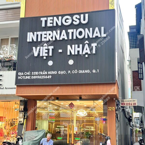 Biển quảng cáo trung tâm ngoại ngữ