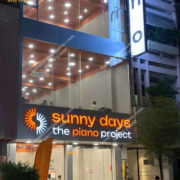 Biển quảng cáo trung tâm ngoại ngữ