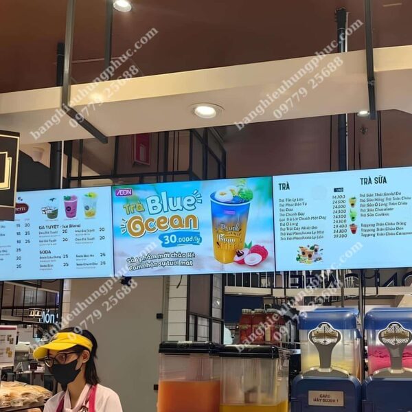 biển quảng cáo treo