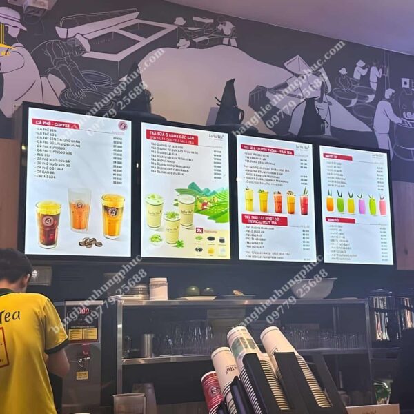 biển quảng cáo treo