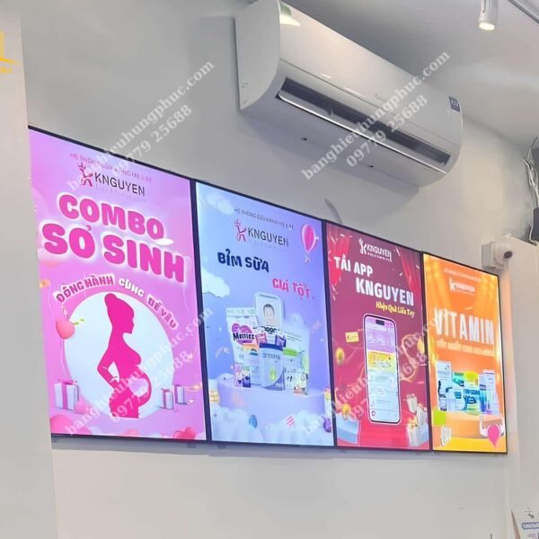 biển quảng cáo treo