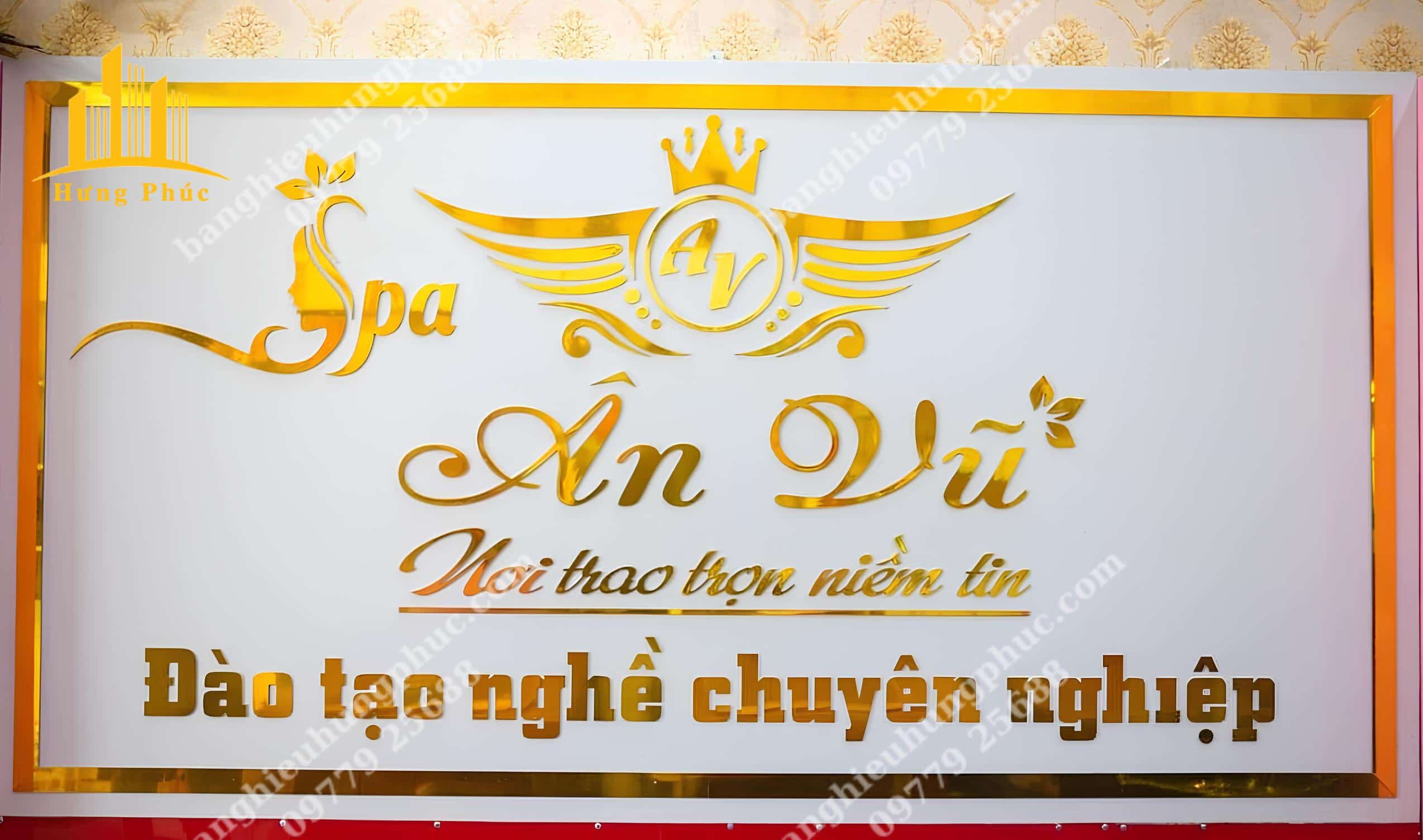 Chữ Alu gương vàng