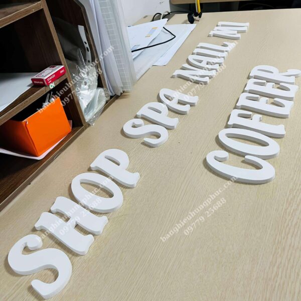 chữ alu gương vàng