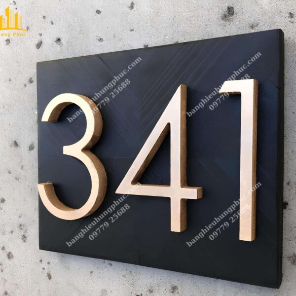 làm chữ nổi inox