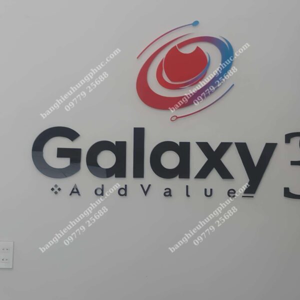 chữ mica dán tường