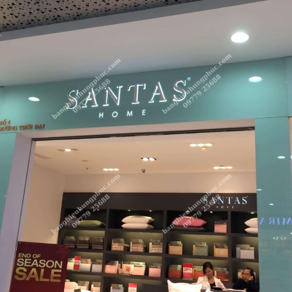 chữ mica dán tường