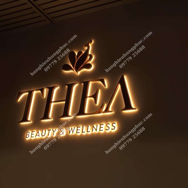 chữ nổi dán tường