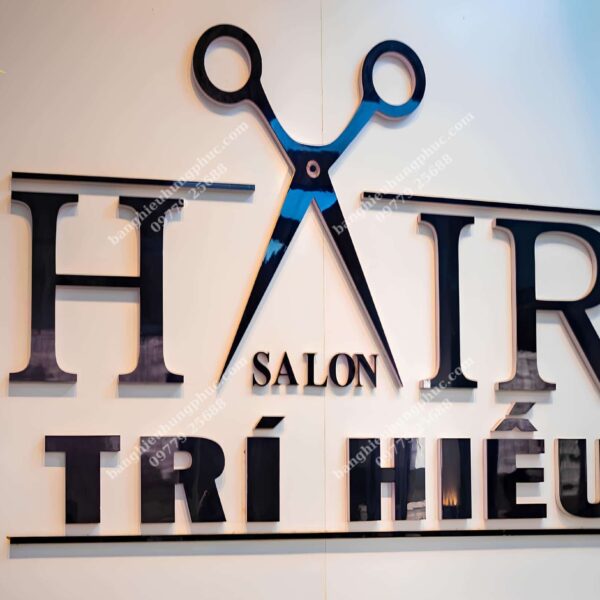 chữ mica dán tường