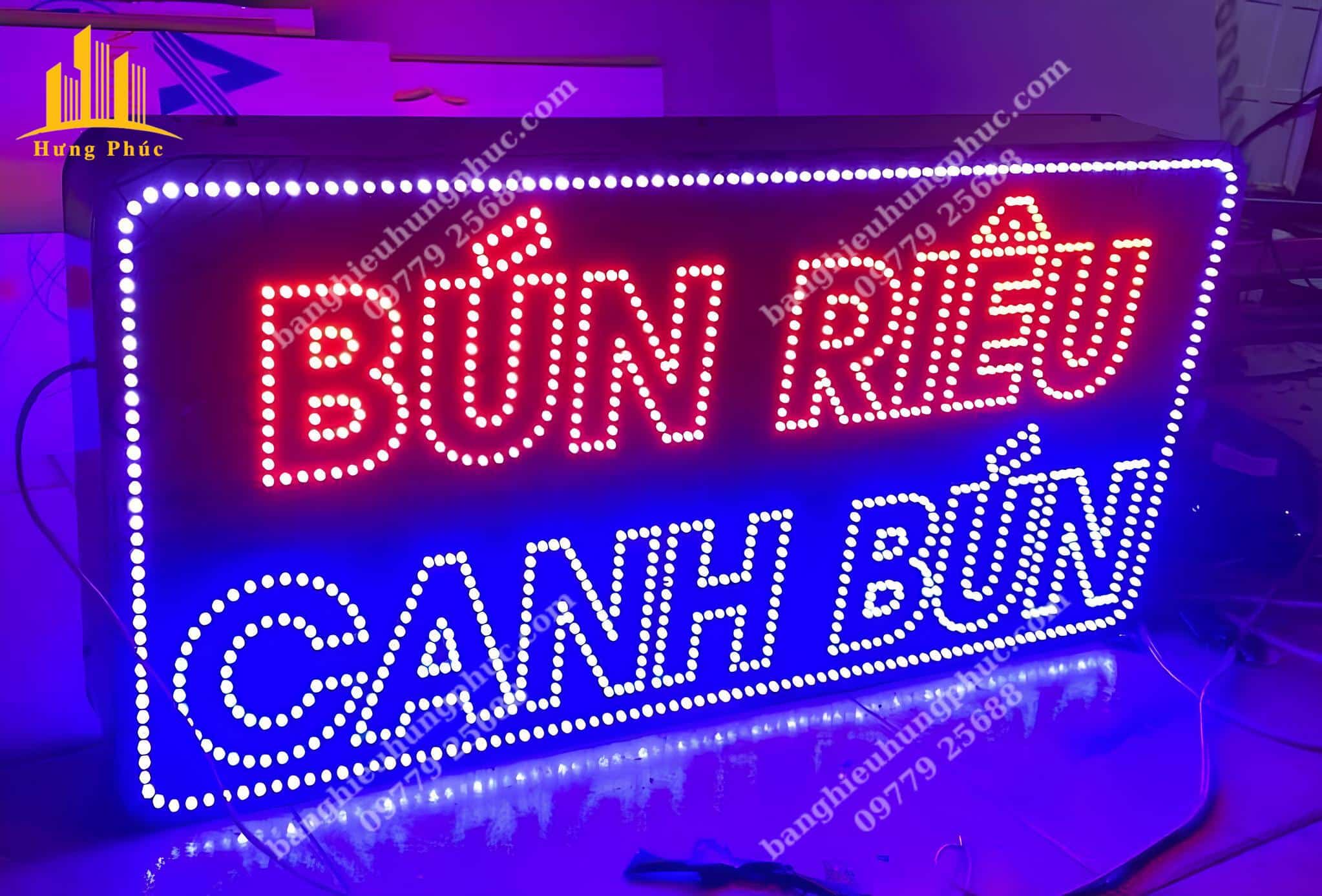 Chữ quảng cáo bằng led ruồi Chữ quảng cáo bằng led ruồi