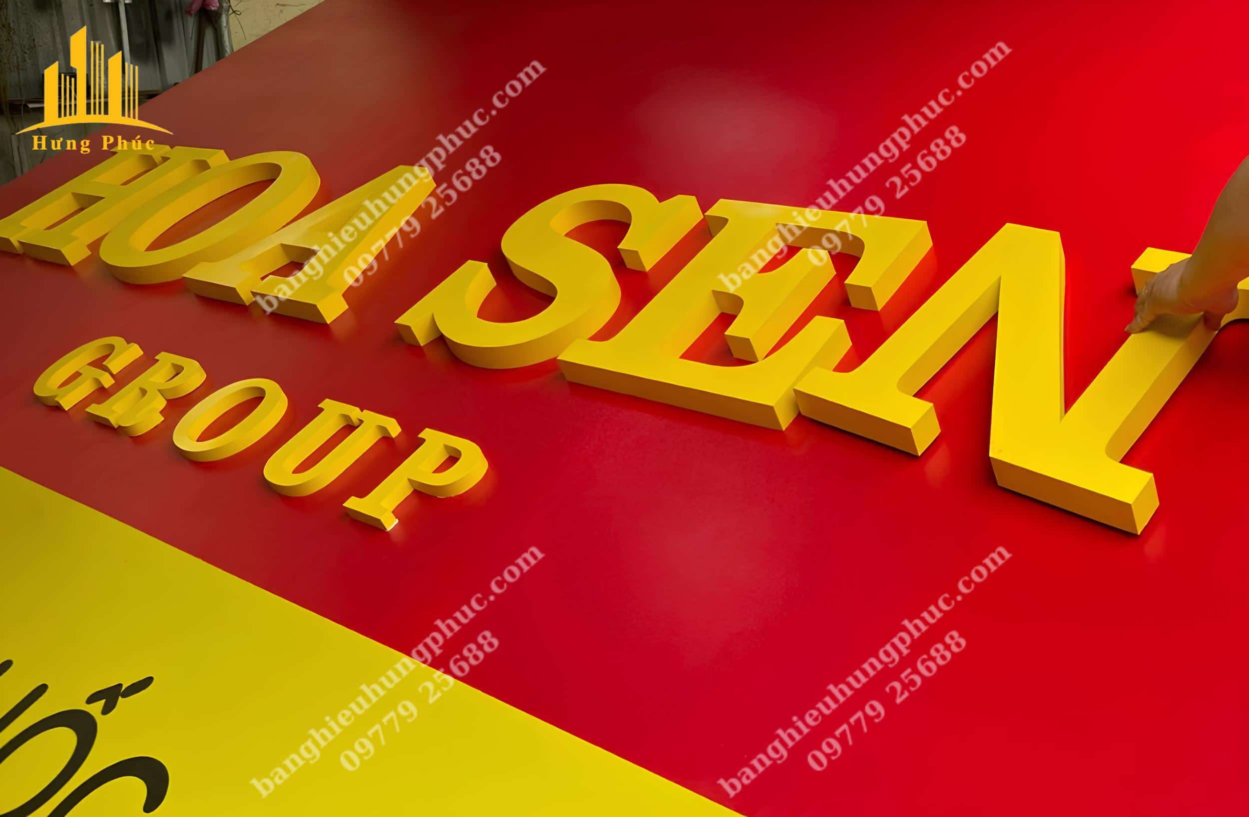 Chữ quảng cáo Chữ quảng cáo