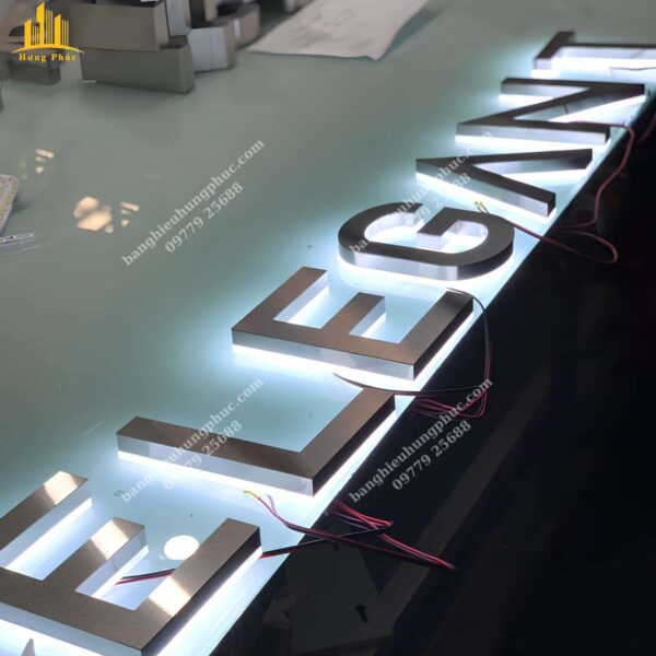 gia công chữ inox