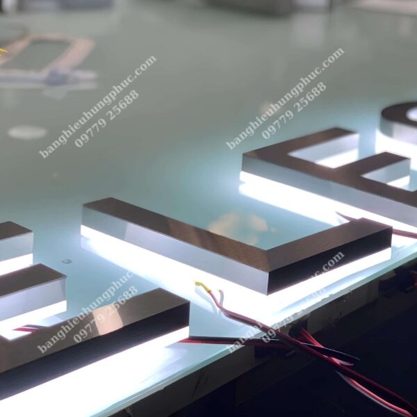 gia công chữ inox