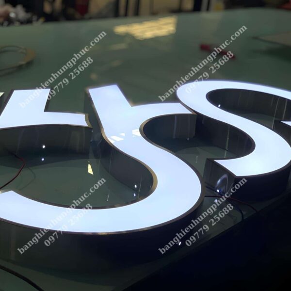 gia công chữ inox