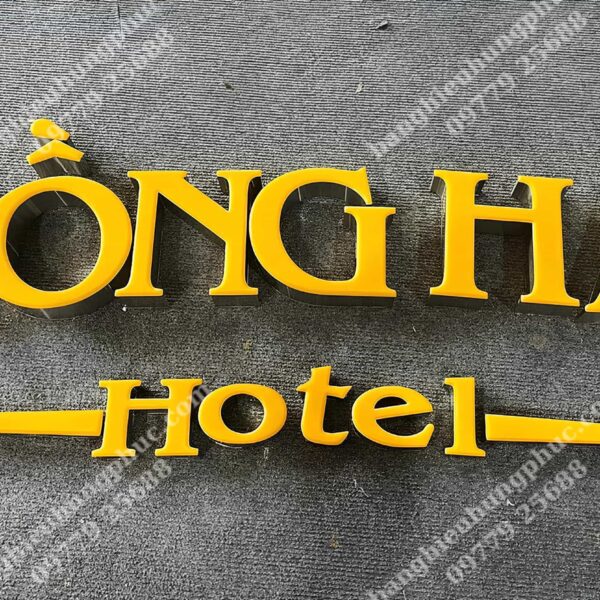 gia công chữ nổi inox