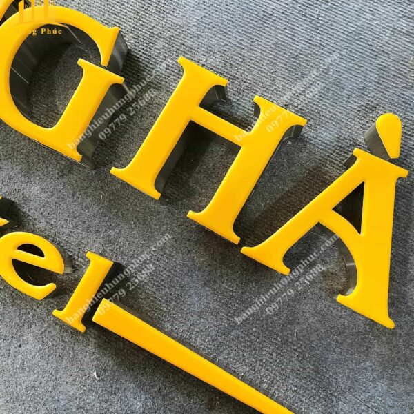 gia công chữ nổi inox