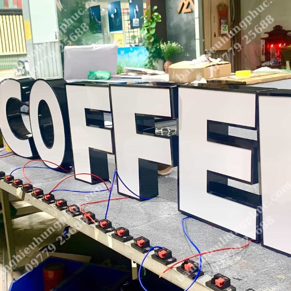 gia công chữ inox