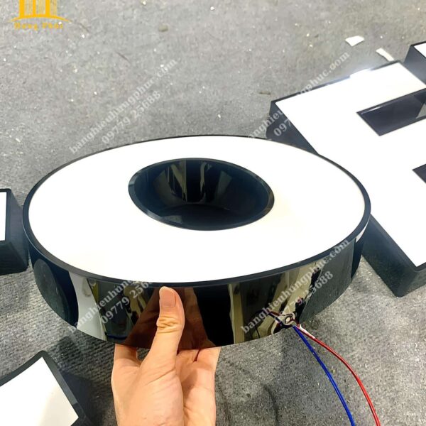 gia công chữ inox